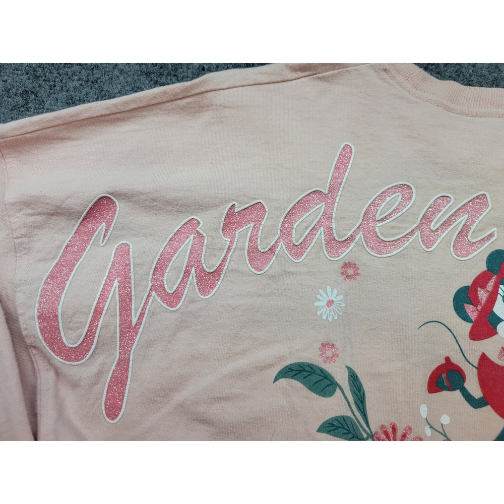 Disney Parks Spirit Jersey 2019 Flower & Garden Festival Minnie Mouse Pink XS - Picture 7 of 16